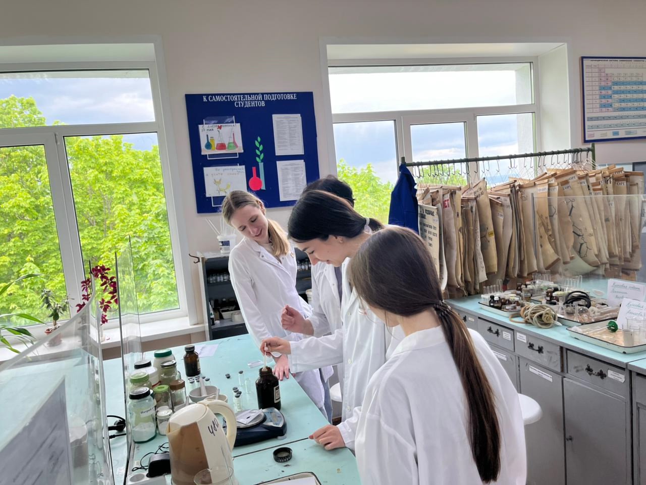 «Стань студентом ПГУ на один день». МБОУ СОШ №66 г. Пензы им. В.А. Стукалова. День первый.